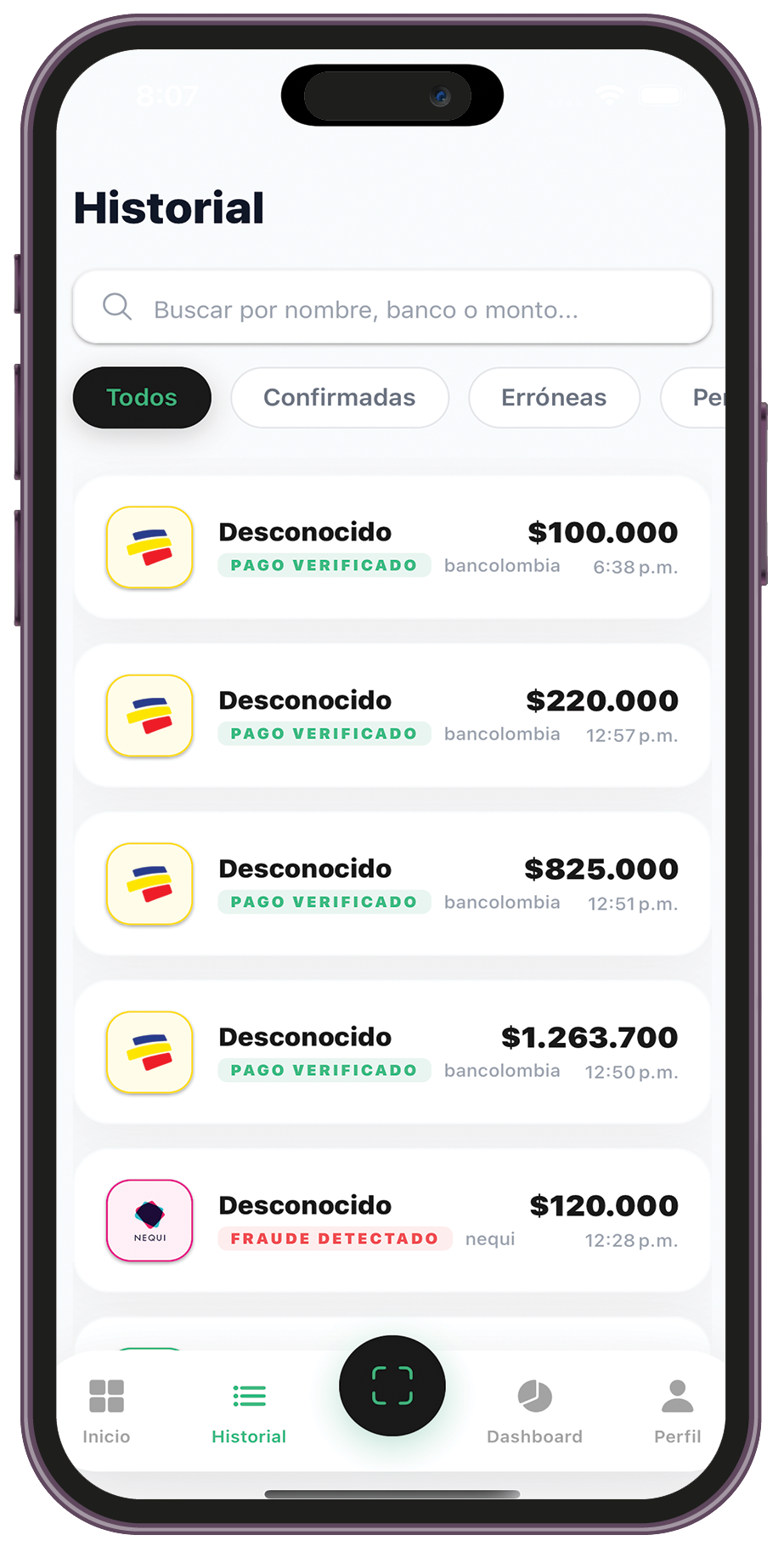 Demostración ComfiPago